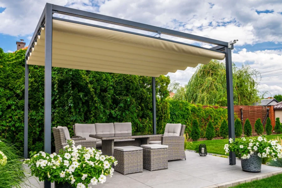 Pergola Palermo – realizacja przyścienna